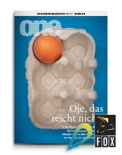 „one“ von ebm-papst Die „one“ ist das Mitarbeitermagazin für alle Mitarbeiter der ebm-papst Gruppe.
